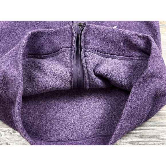 Carhartt For Women Fleece Vest Small 4/6 Full Zip Purple Pockets Cozy Casual - Picture 5 of 11